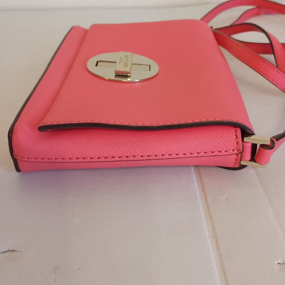 Kate Spade Newbury Lane Pink Leather Crossbody NWT - Picture 8 of 16